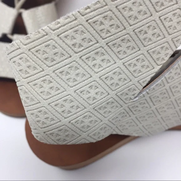 Lucky Brand Ghillie Lace Up Wedge Sandals - Picture 2 of 13